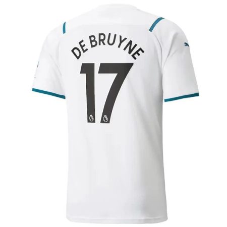 Camisola Manchester City Kevin De Bruyne 17 Alternativa 2021 2022